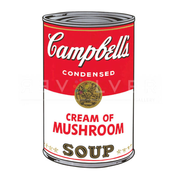 The Cream of Mushroom Campbell's Soup print by Andy Warhol
