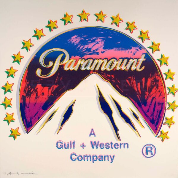 The Paramount print by Andy Warhol