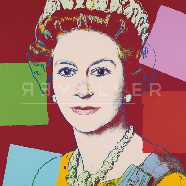 The Queen Elizabeth 334 print by Andy Warhol