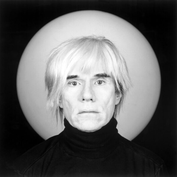 Andy Warhol, 1986. By Robert Mapplethorpe.