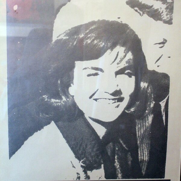 Jackie I print by Andy Warhol.