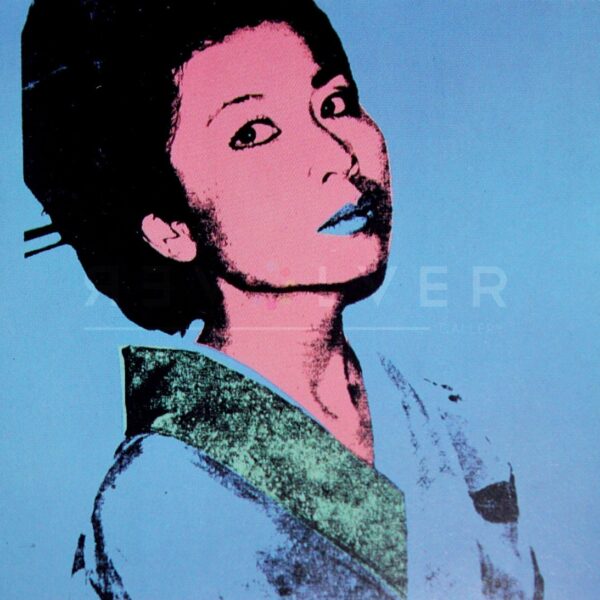The Kimiko print by Andy Warhol.